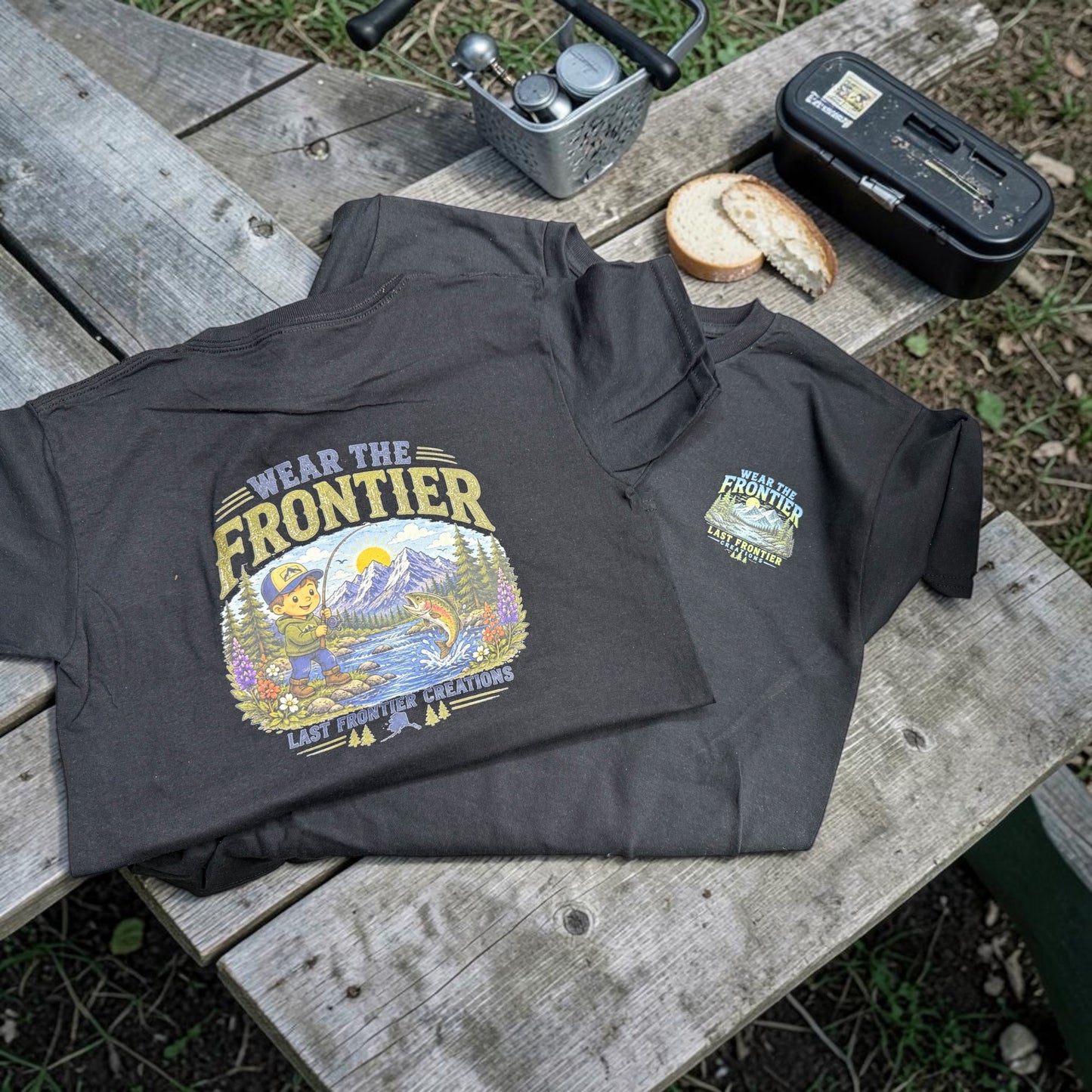 Boys wear the frontier