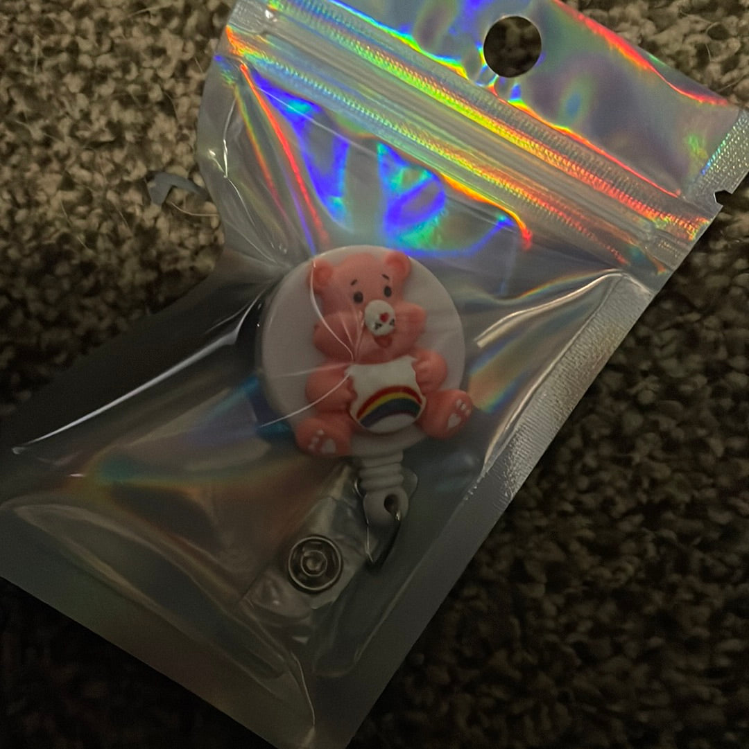 Bear badge reel