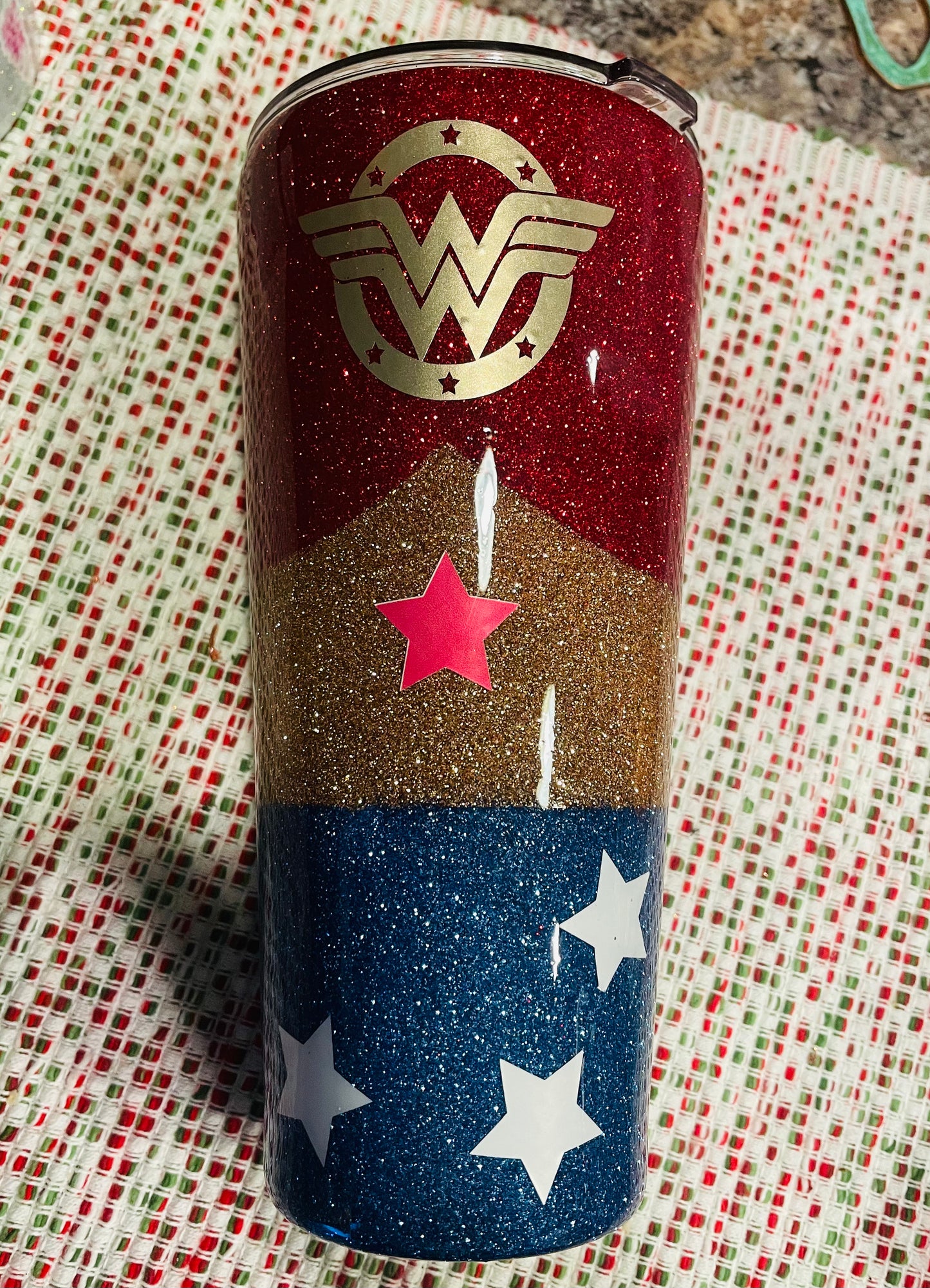 Woman Hero tumbler
