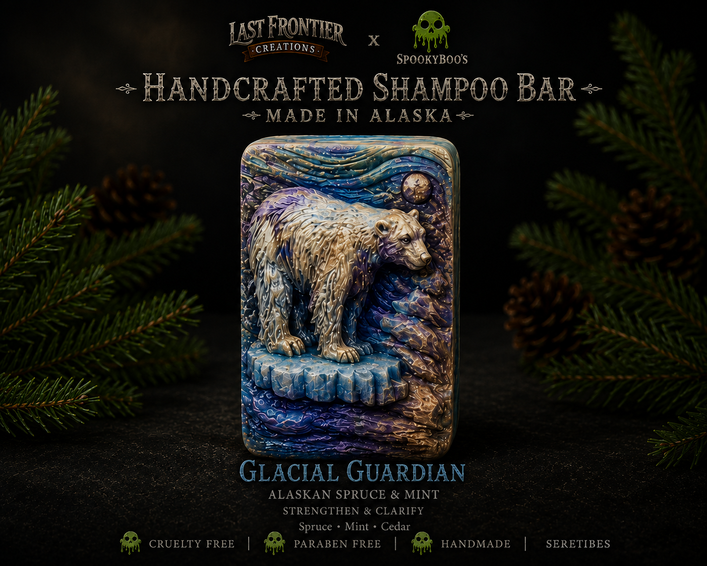 Glacial Guardian™ Shampoo Bar | Alaska Edition