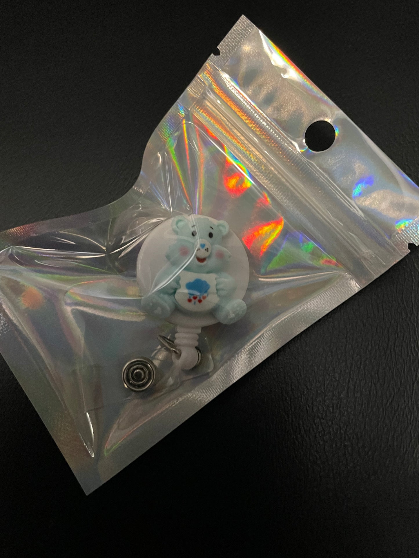 Bear badge reel