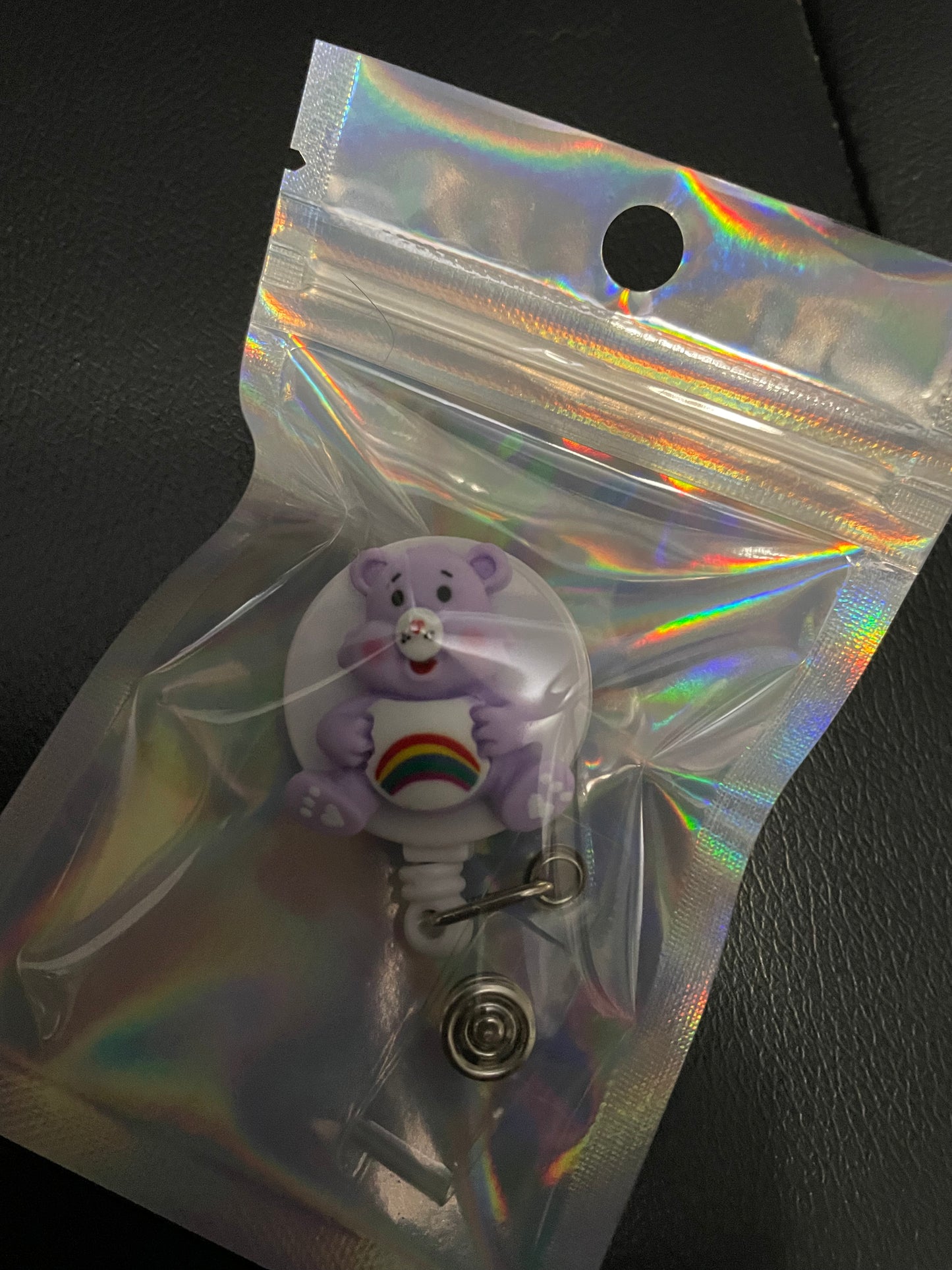 Bear badge reel