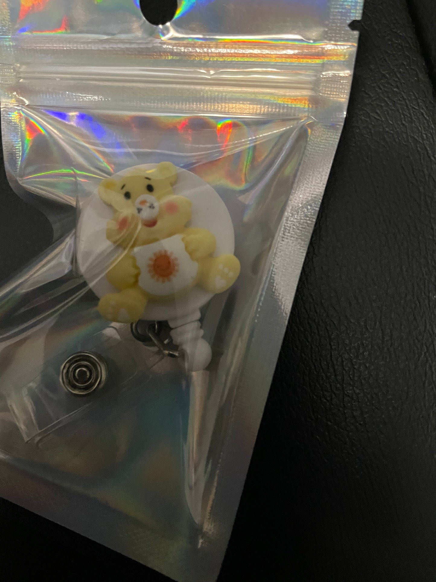 Bear badge reel