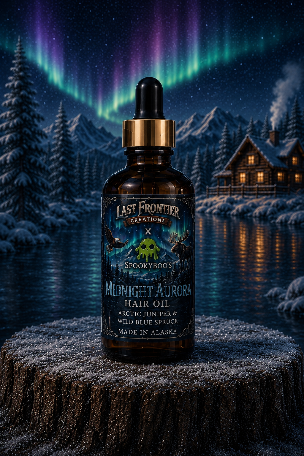 Midnight Aurora™ Hair Oil | Alaska Edition