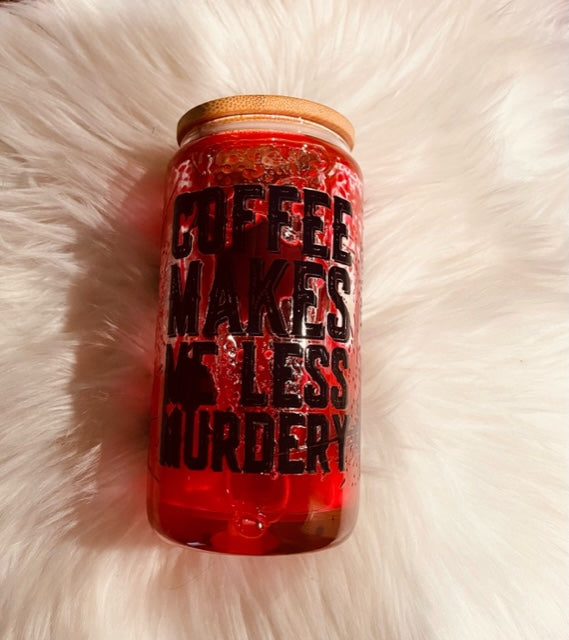 coffee makes me less murdery