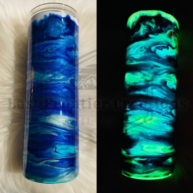 Alcohol ink swirl