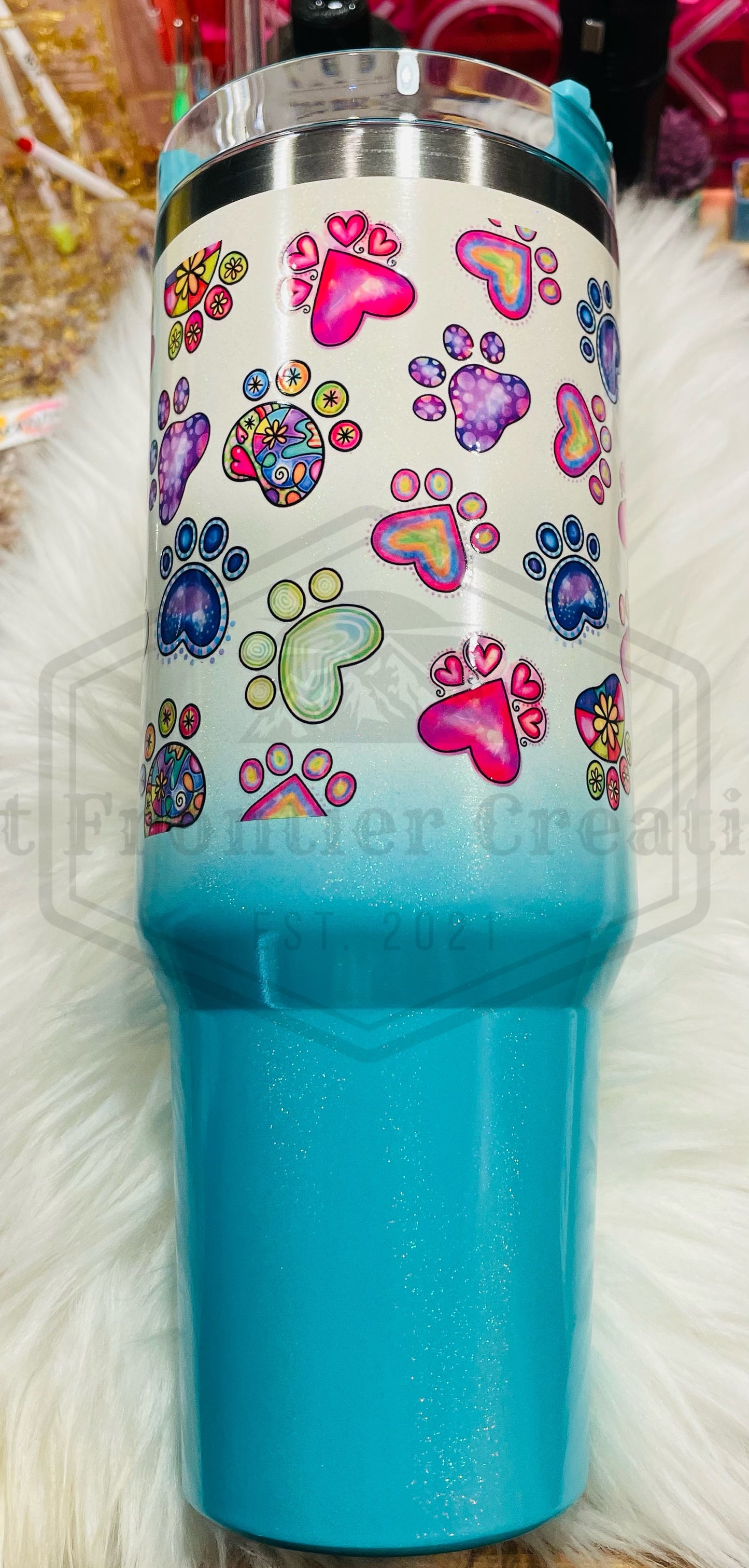Paw prints
