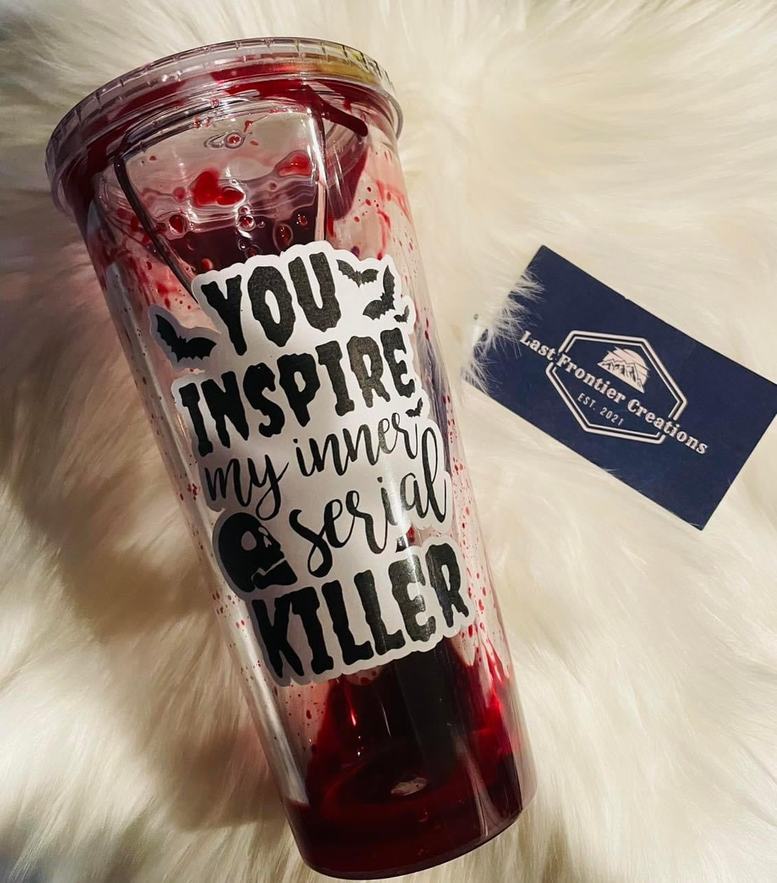 Murder related drip tumblers