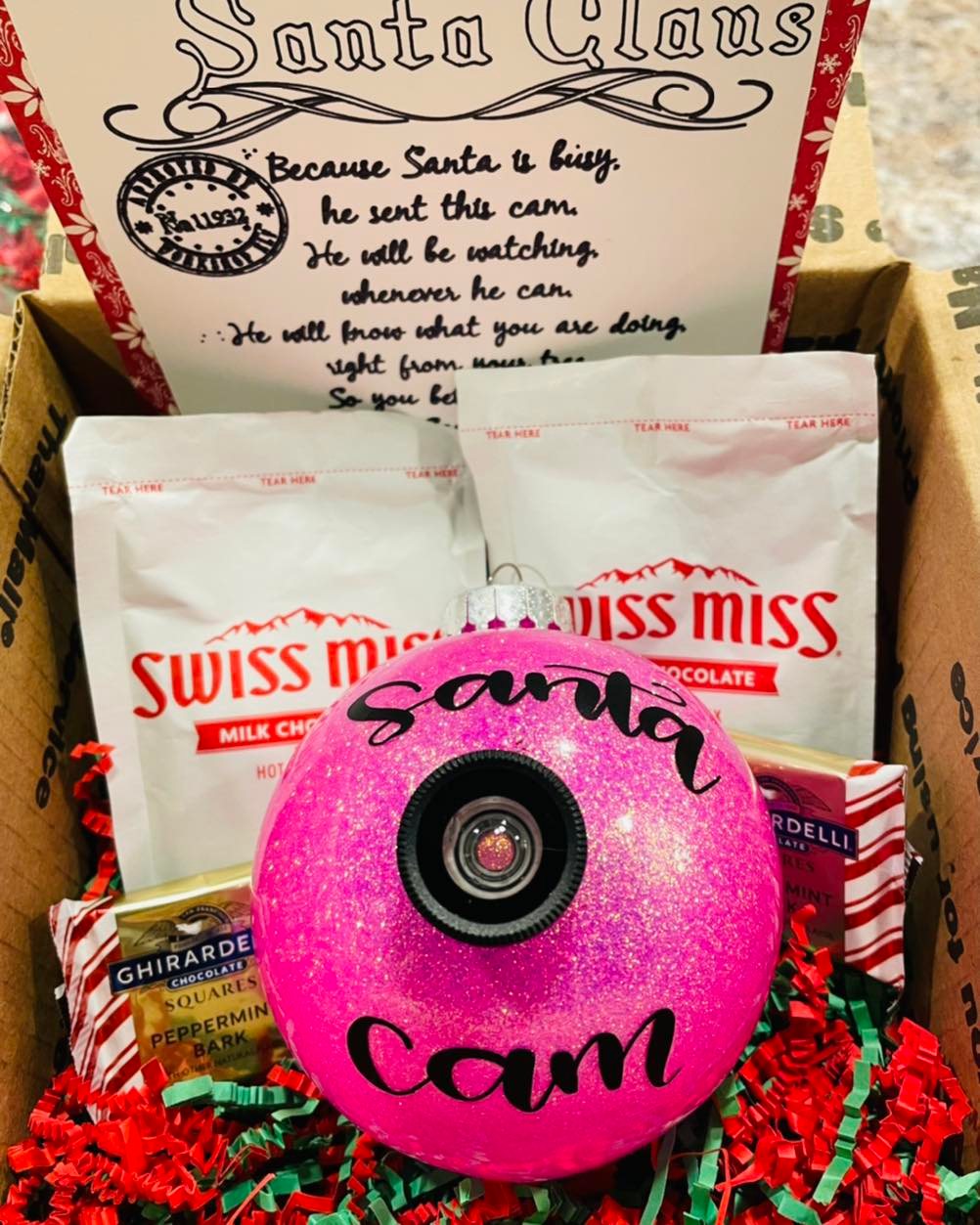Santa Cam gift set