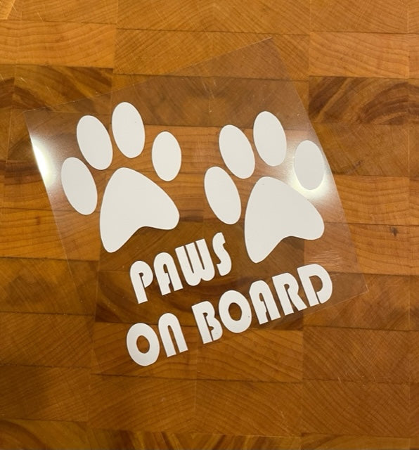Vinyl window decals