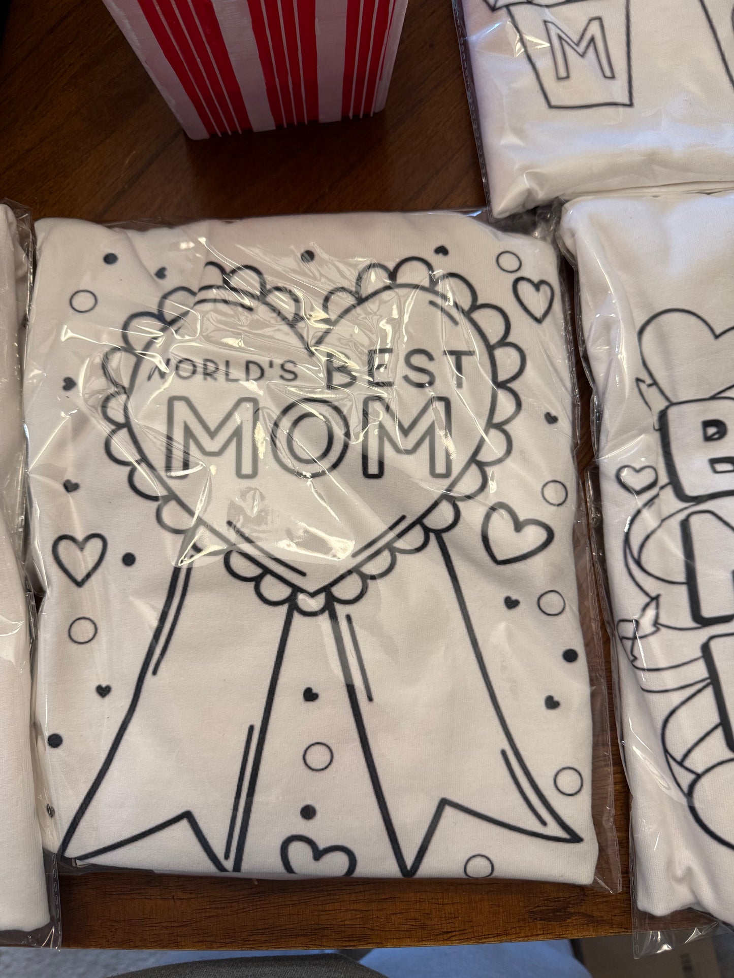 Mother’s Day coloring shirt