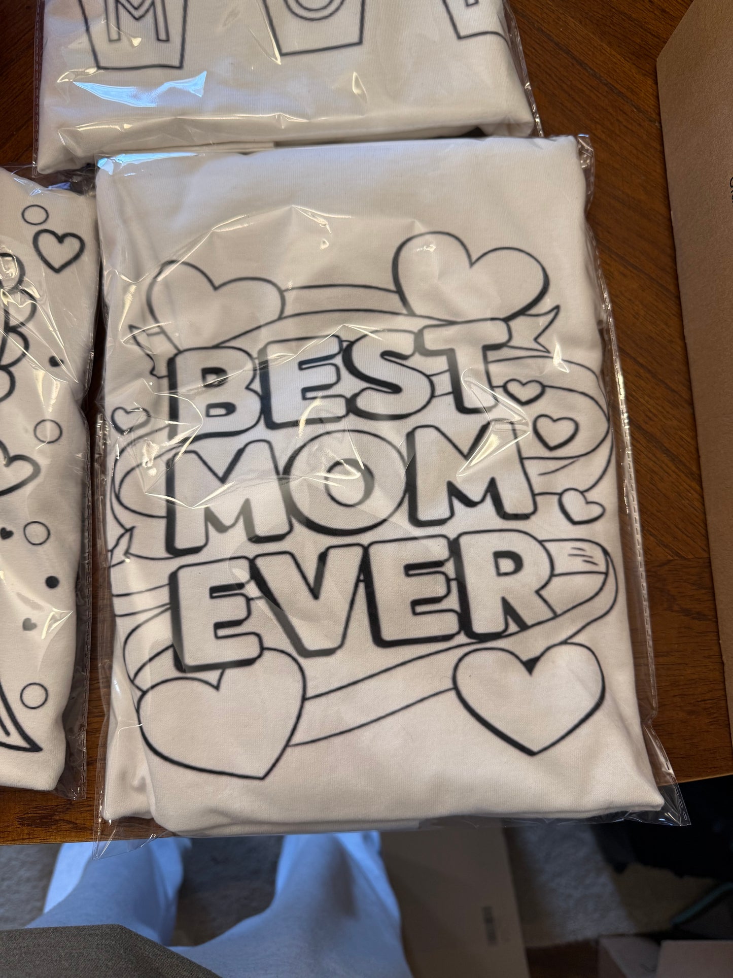 Mother’s Day coloring shirt