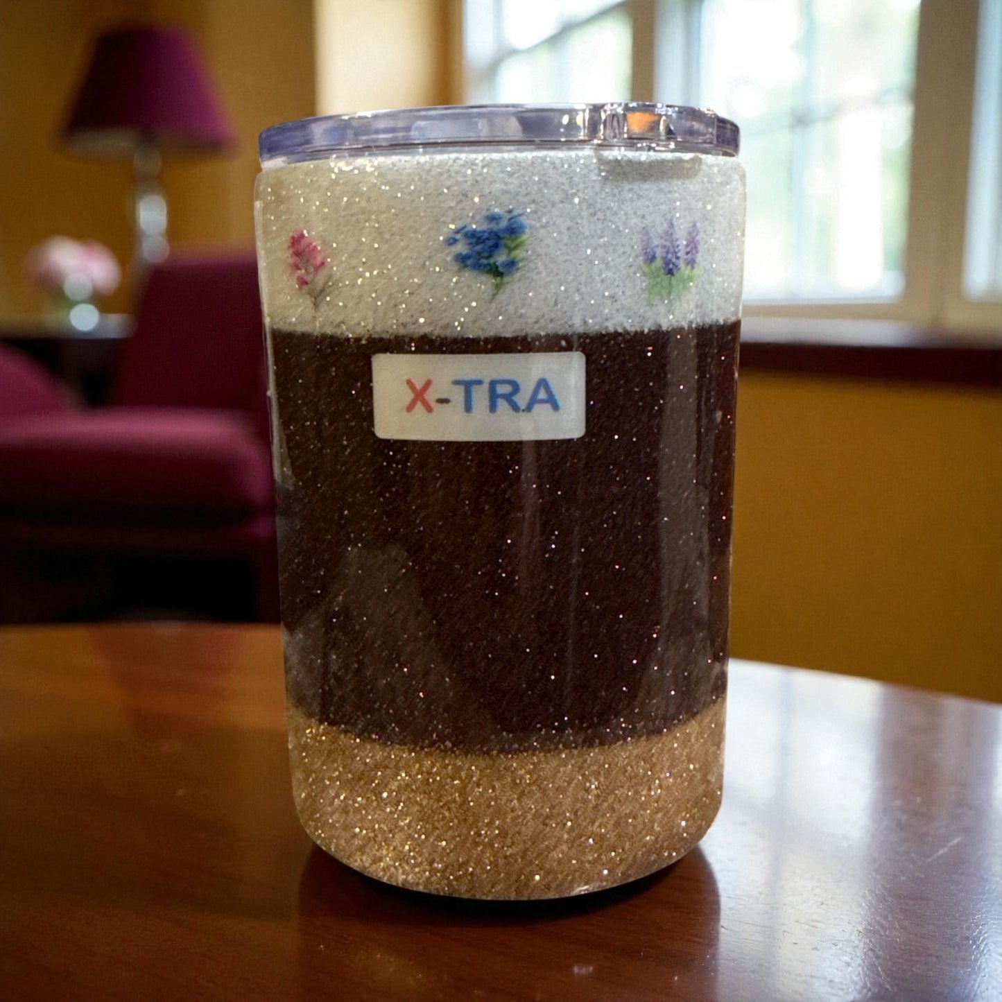 Xtra tumbler Alaskan flowers