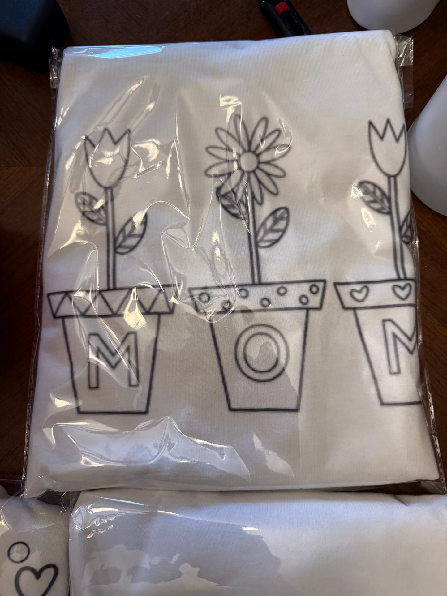 Mother’s Day coloring shirt