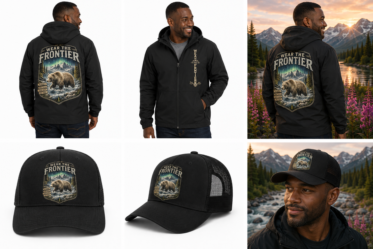 Wear the Frontier™ Bear Performance Jacket | Alaska Edition