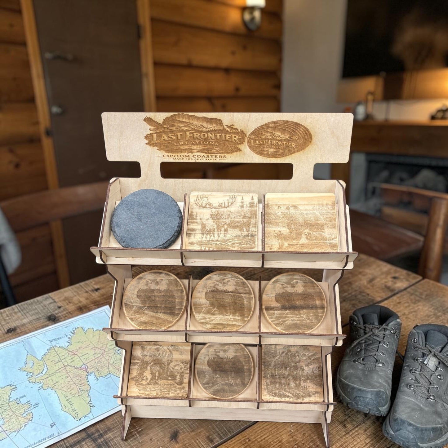 Custom Displays, CNC & Laser Engraving — Business Branding