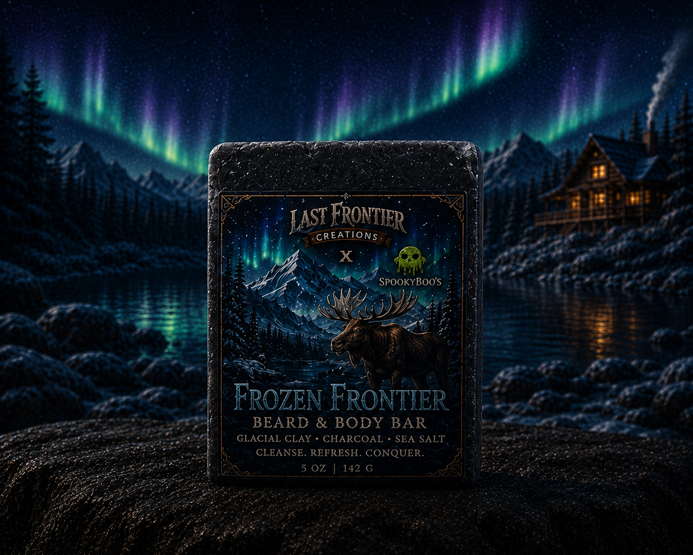 Frozen Frontier™ Beard & Body Bar | Alaska Edition