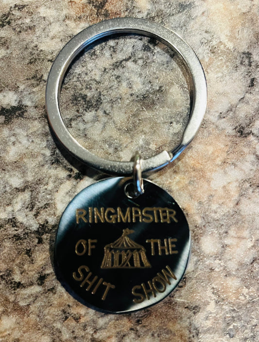 Ringmaster keychain