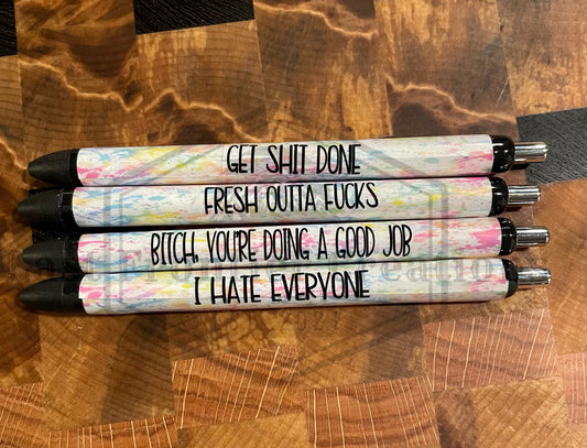 Snarky pen set