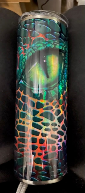 holographic dragon eye
