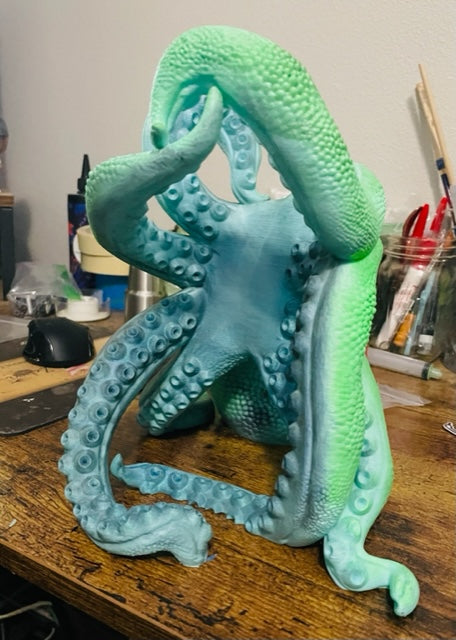 Octopus wine holder