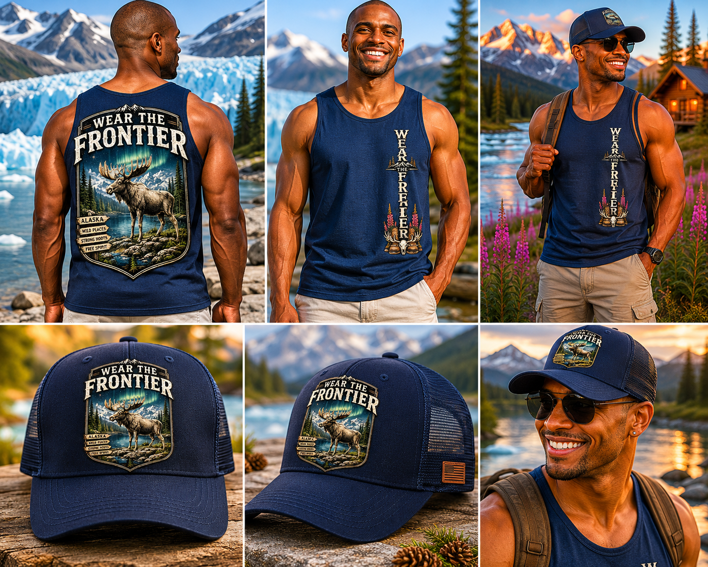 Wear the Frontier™ Moose Tank Top | Alaska Edition