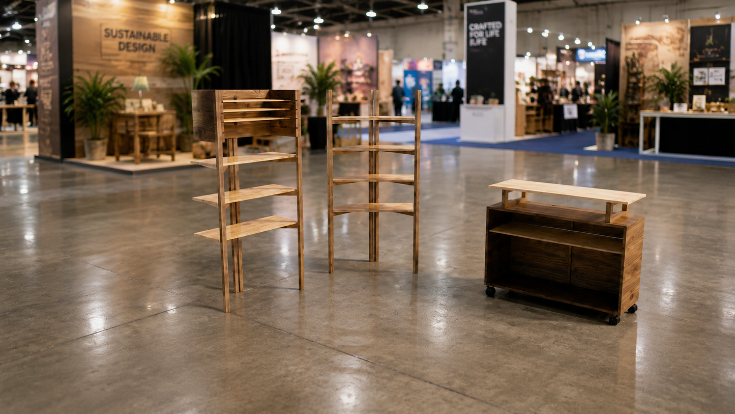 Custom Displays, Fully Transportable — Business Branding