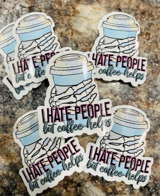 I hate people coffee helps