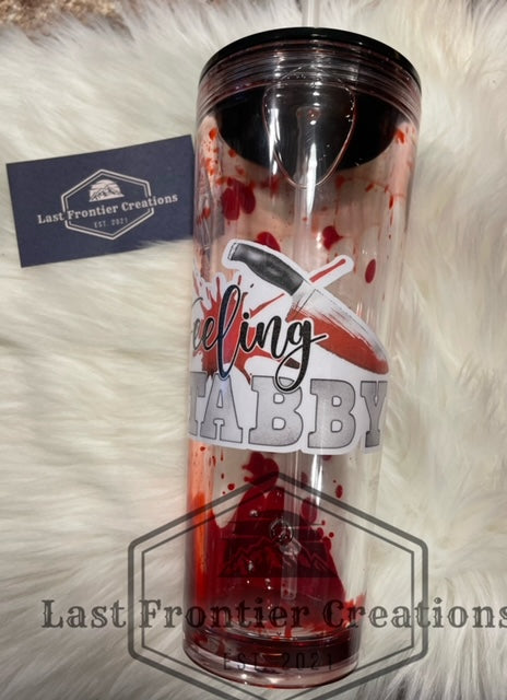 Murder related drip tumblers