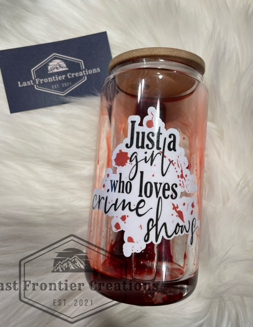 Murder related drip tumblers