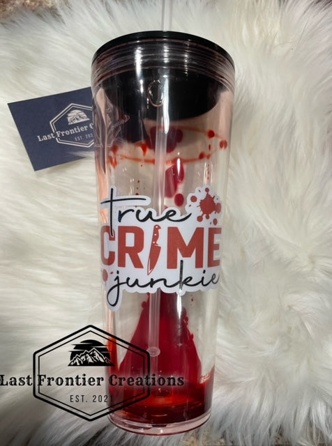 Murder related drip tumblers