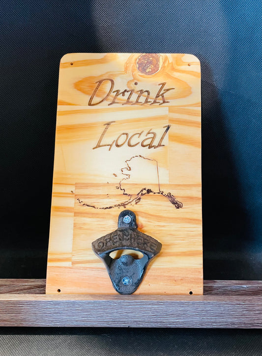 Bottle opener signs