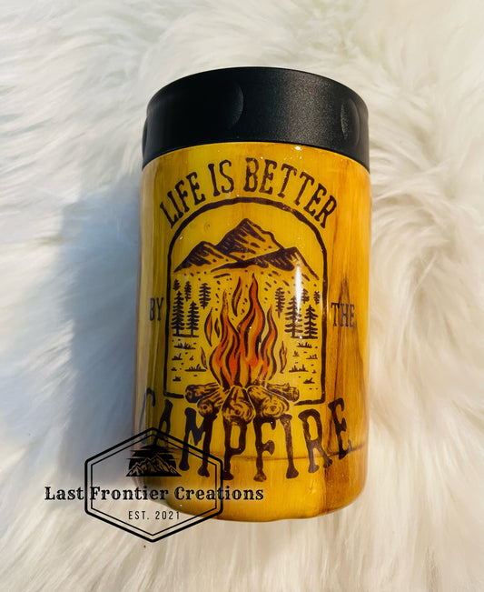 Campfire koozie
